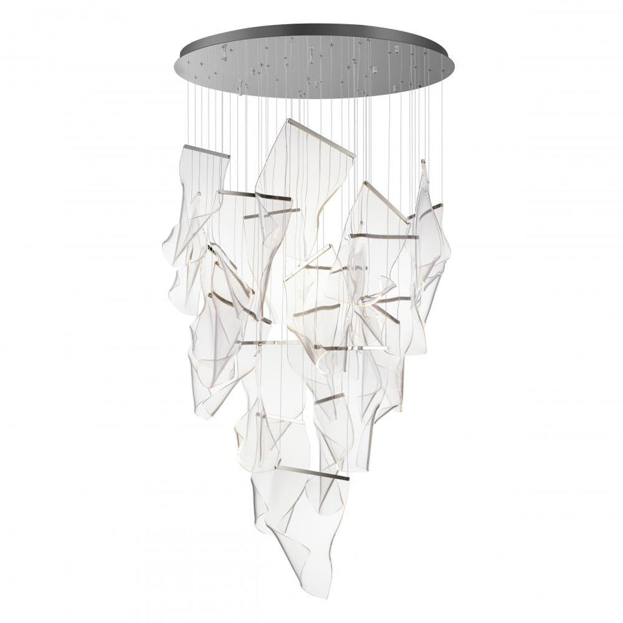36.25 Inch Pendant – Polished Chrome