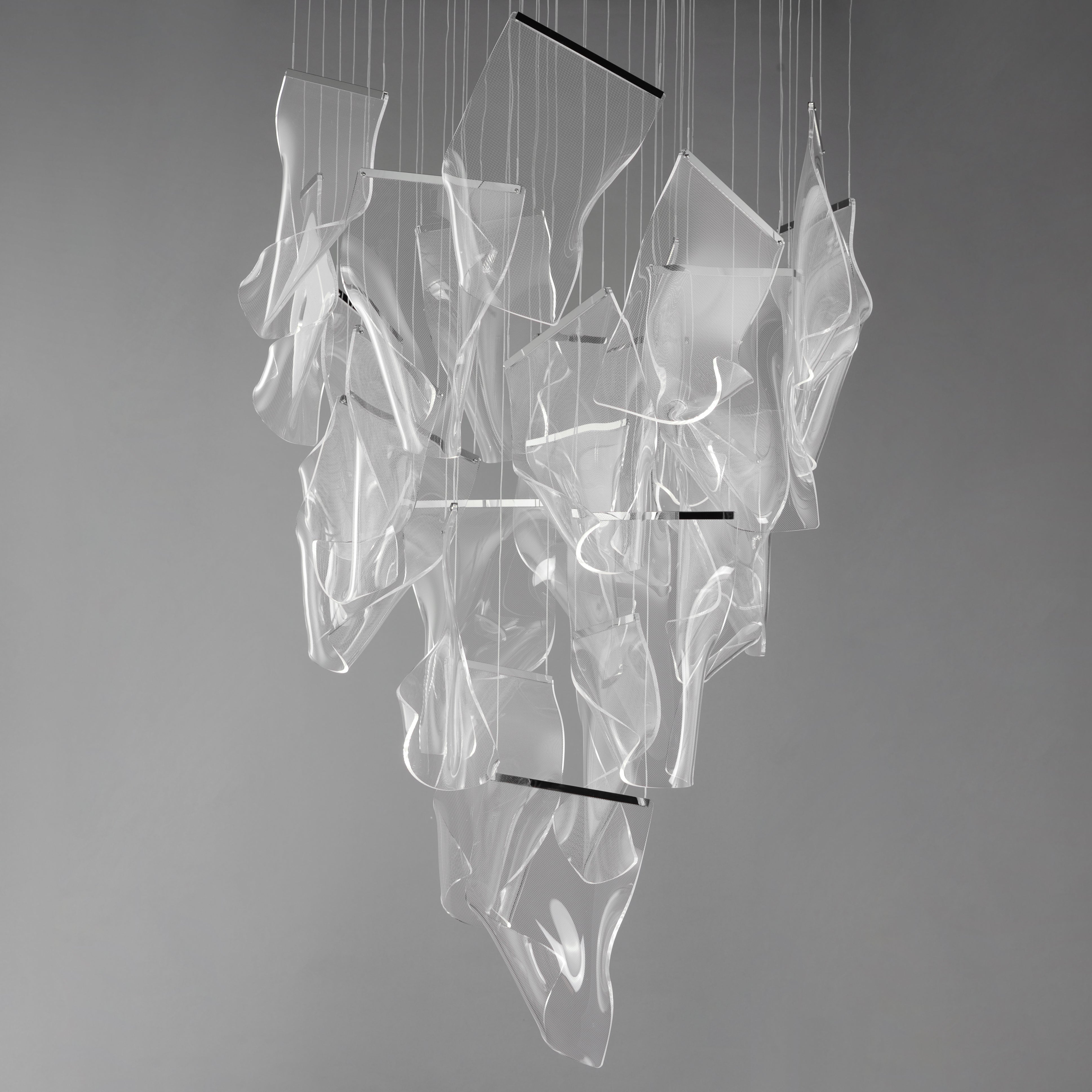 36.25 Inch Pendant – Polished Chrome