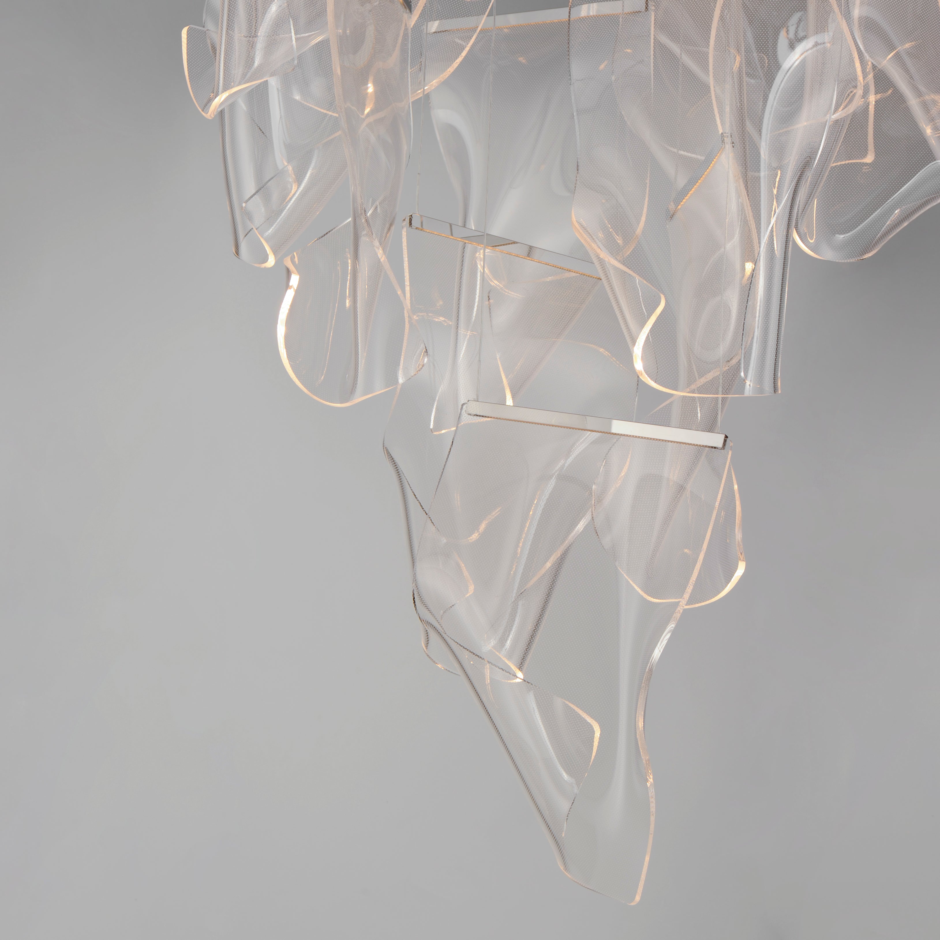 36.25 Inch Pendant – Polished Chrome