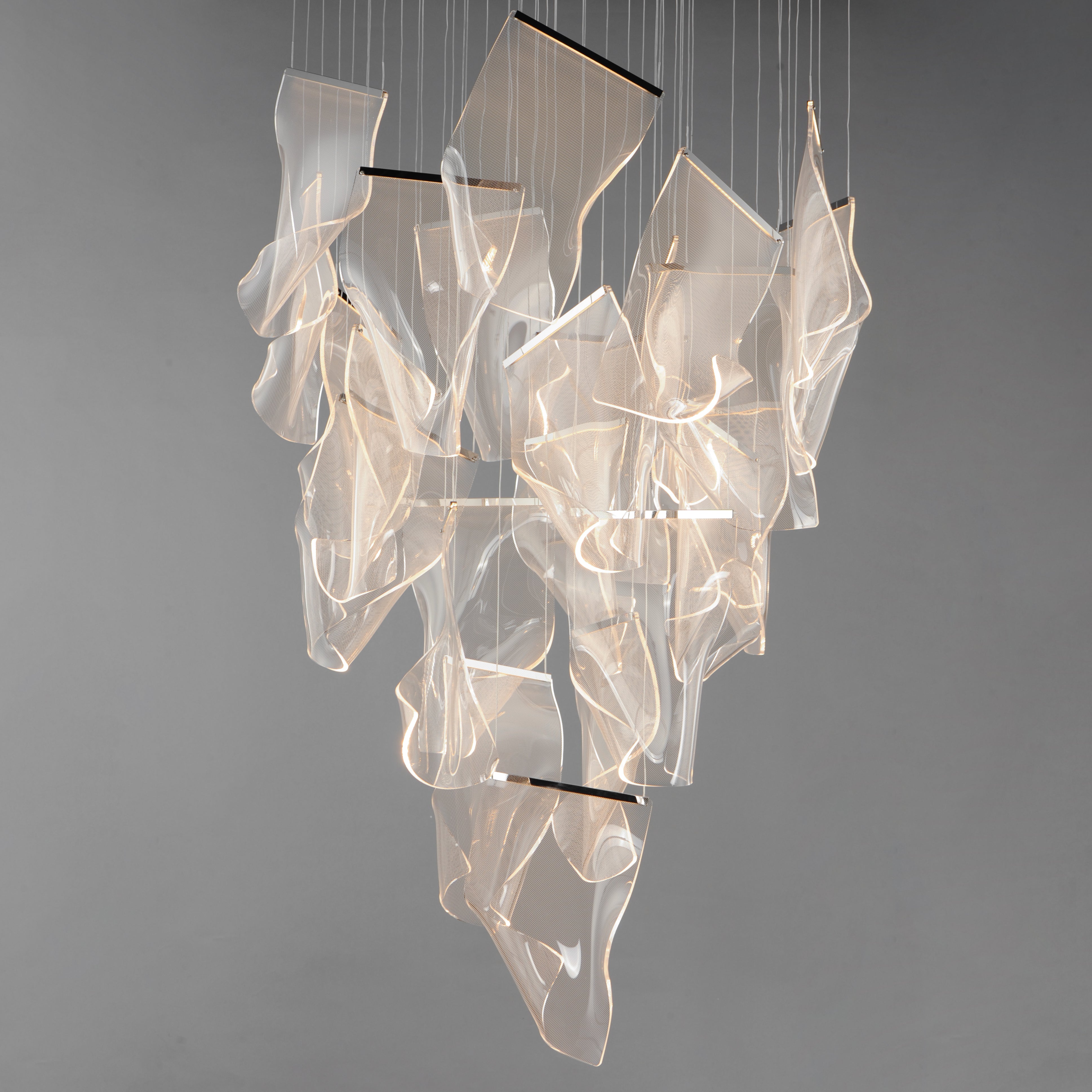 36.25 Inch Pendant – Polished Chrome