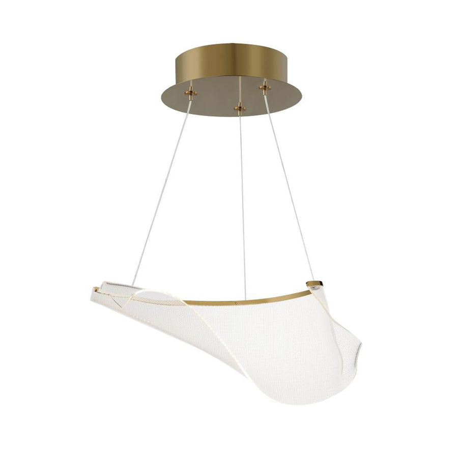 9.75 Inch Pendant – French Gold