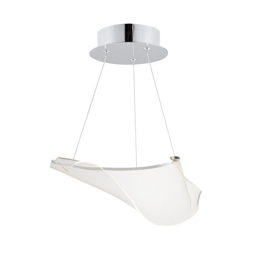 9.75 Inch Pendant – Polished Chrome