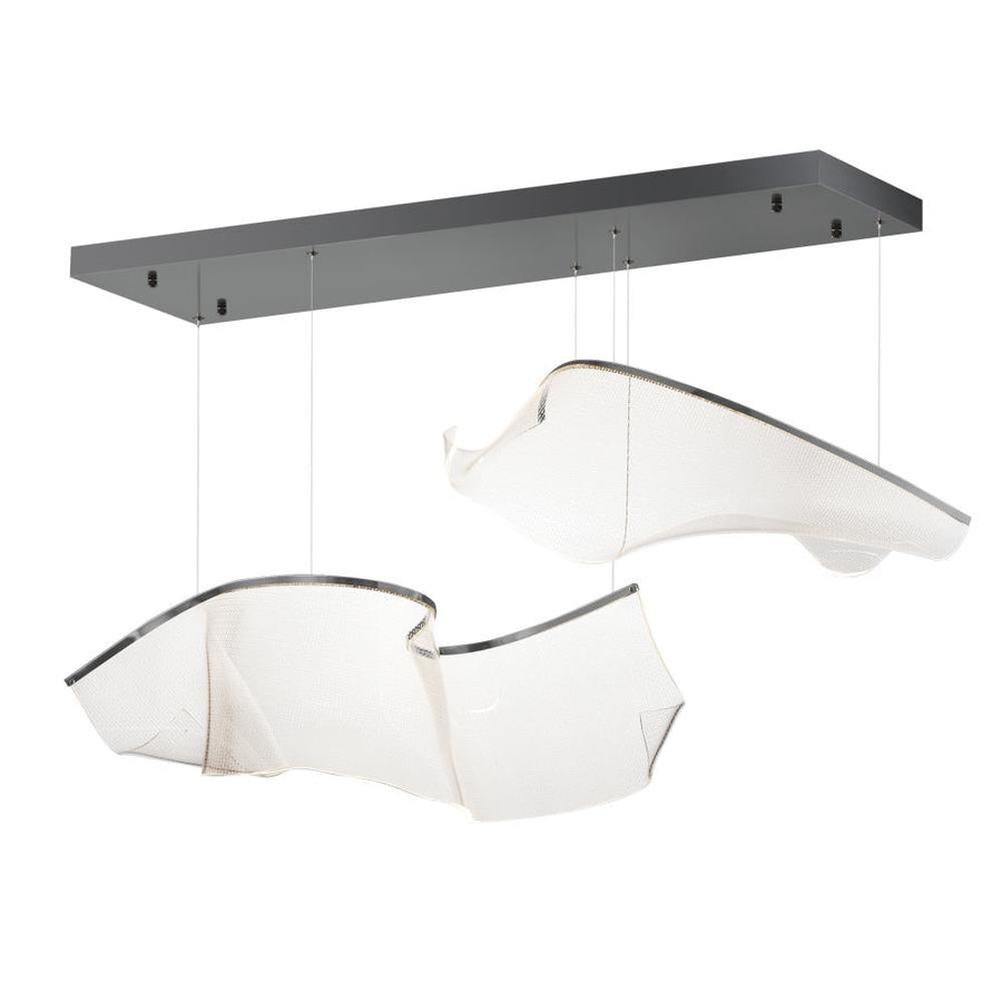 16 Inch Pendant – Brushed Gunmetal
