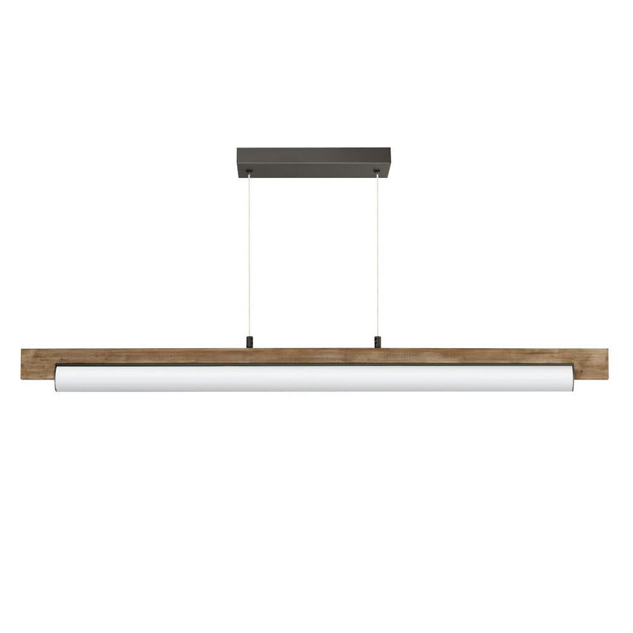 Joist 2 Inch Linear Pendant – Driftwood / Charcoal – E24932-DWCHL