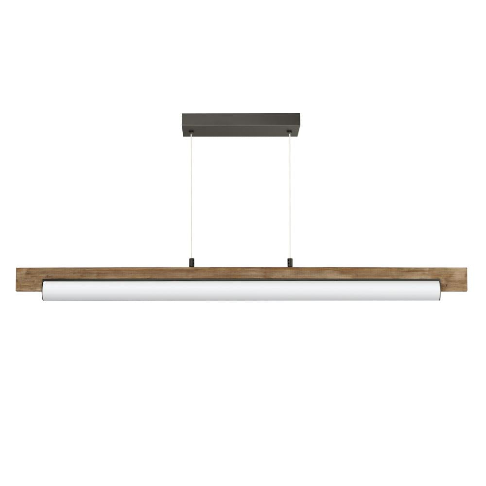 Joist 2 Inch Linear Pendant – Driftwood / Charcoal – E24932-DWCHL