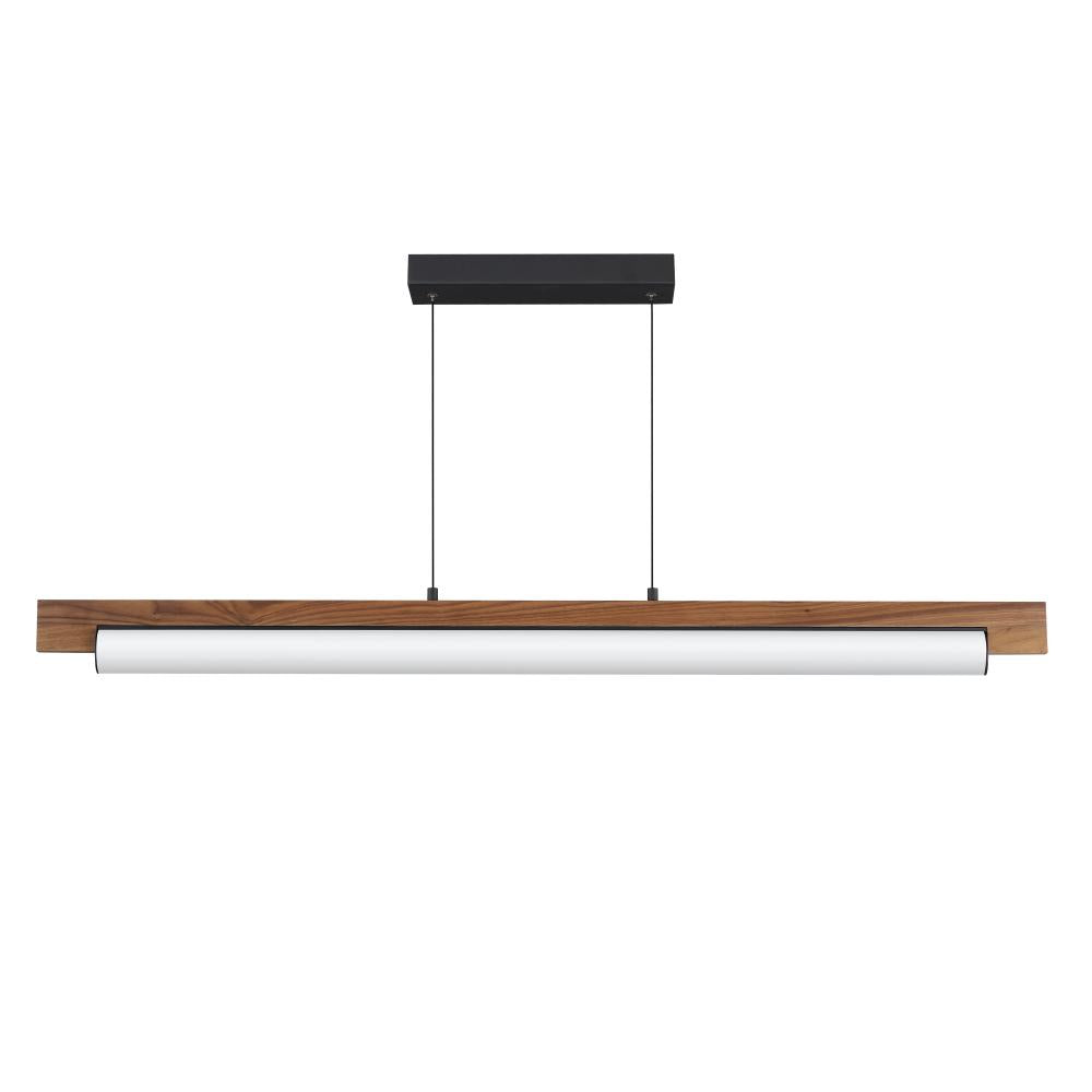 2 Inch Linear Pendant – Walnut / Black
