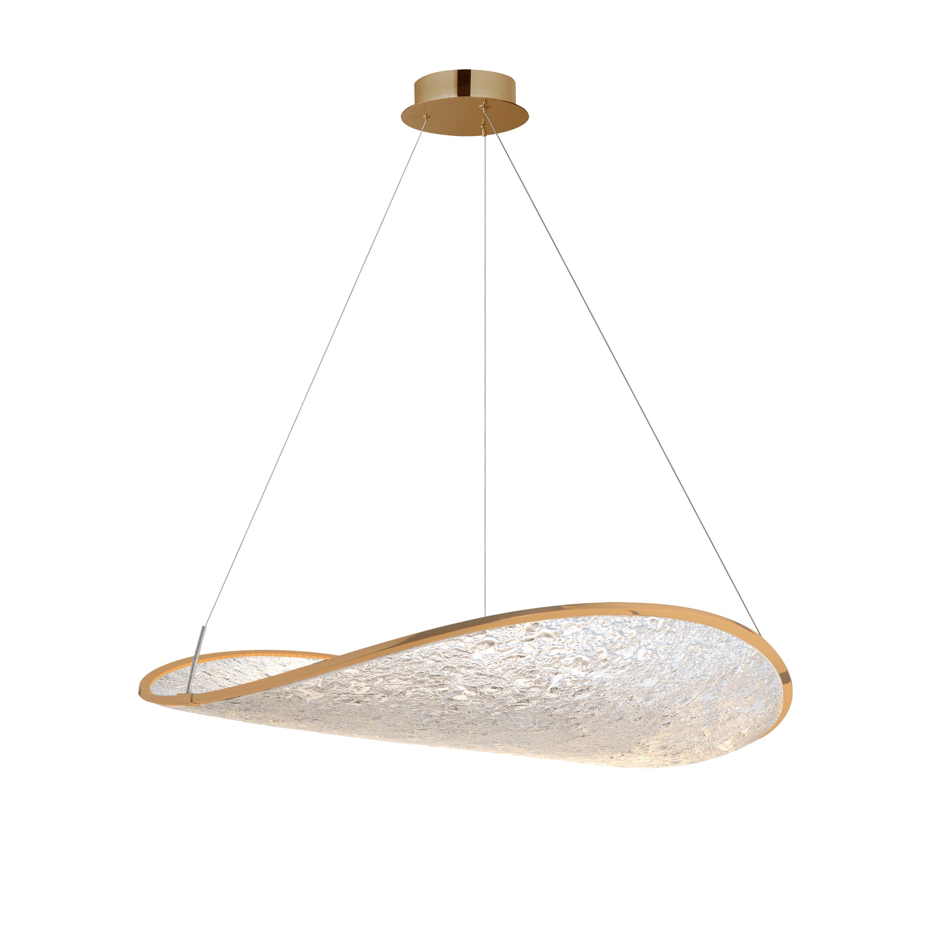 ET2 Lighting E24971-BCN Single Pendant - Brushed Champagne