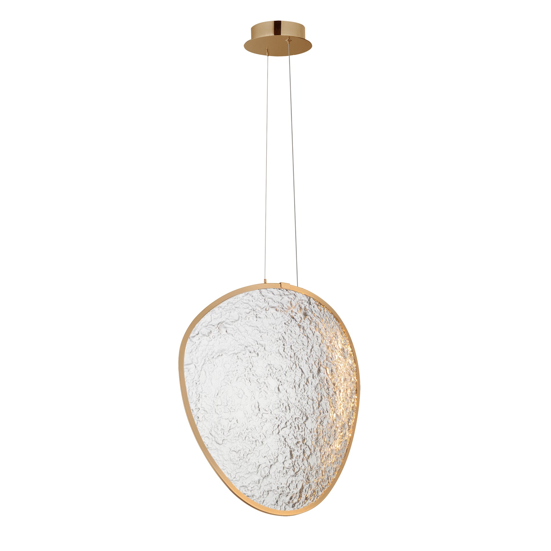 ET2 Lighting E24973-BCN Single Pendant - Brushed Champagne