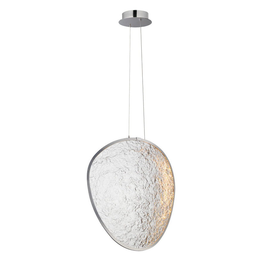 Moonscapes 6 Inch Single Pendant – Polished Chrome – E24973-PC