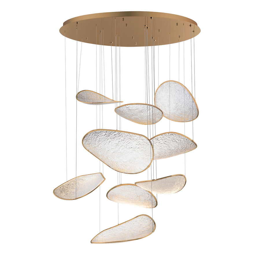 ET2 Lighting E24979-BCN Multi-Light Pendant - Brushed Champagne
