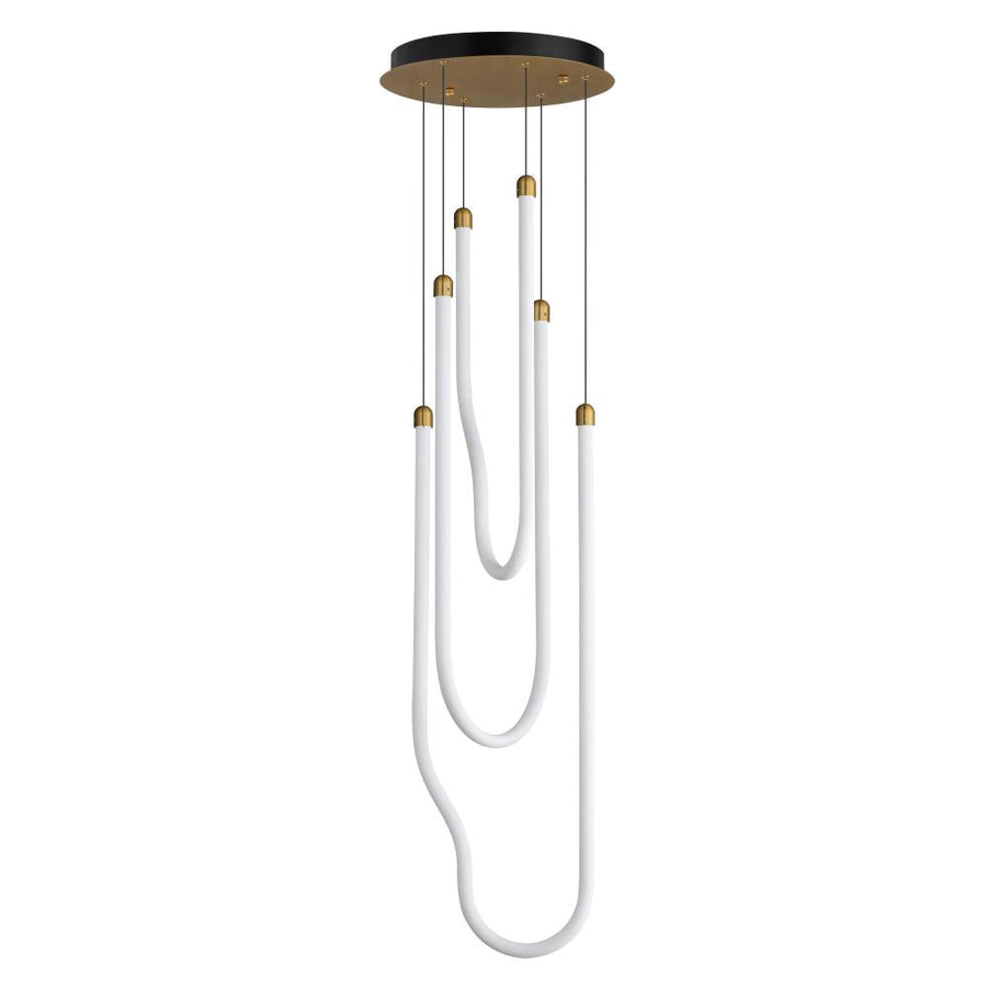 Soleil 13 Inch Multi – Natural Aged Brass – E24983-NAB