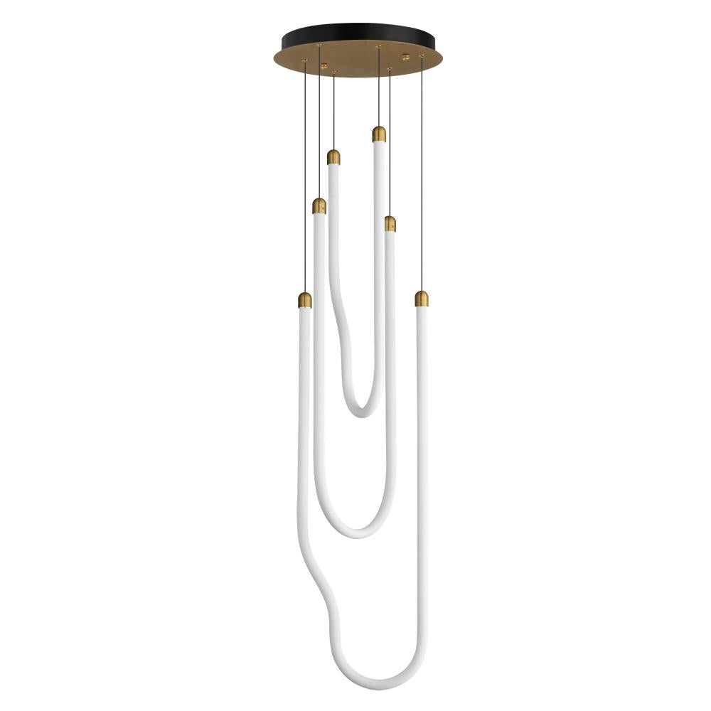 Soleil 13 Inch Multi – Natural Aged Brass – E24983-NAB