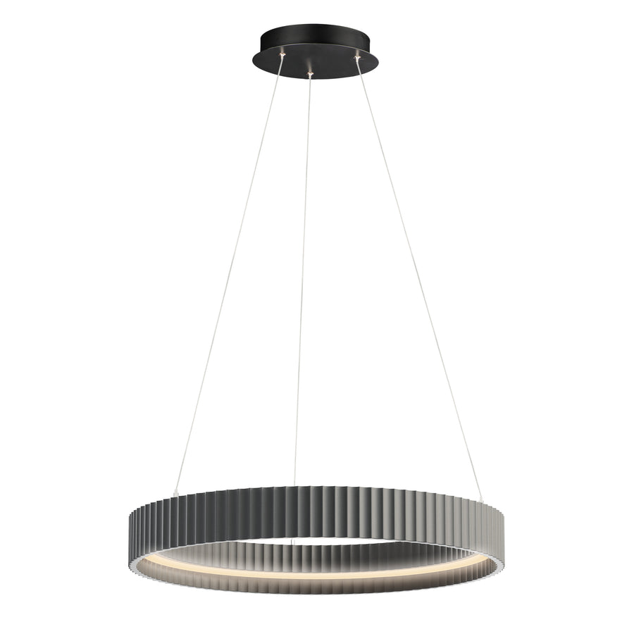 ET2 Lighting E25054-GY Ring Pendant - Gray