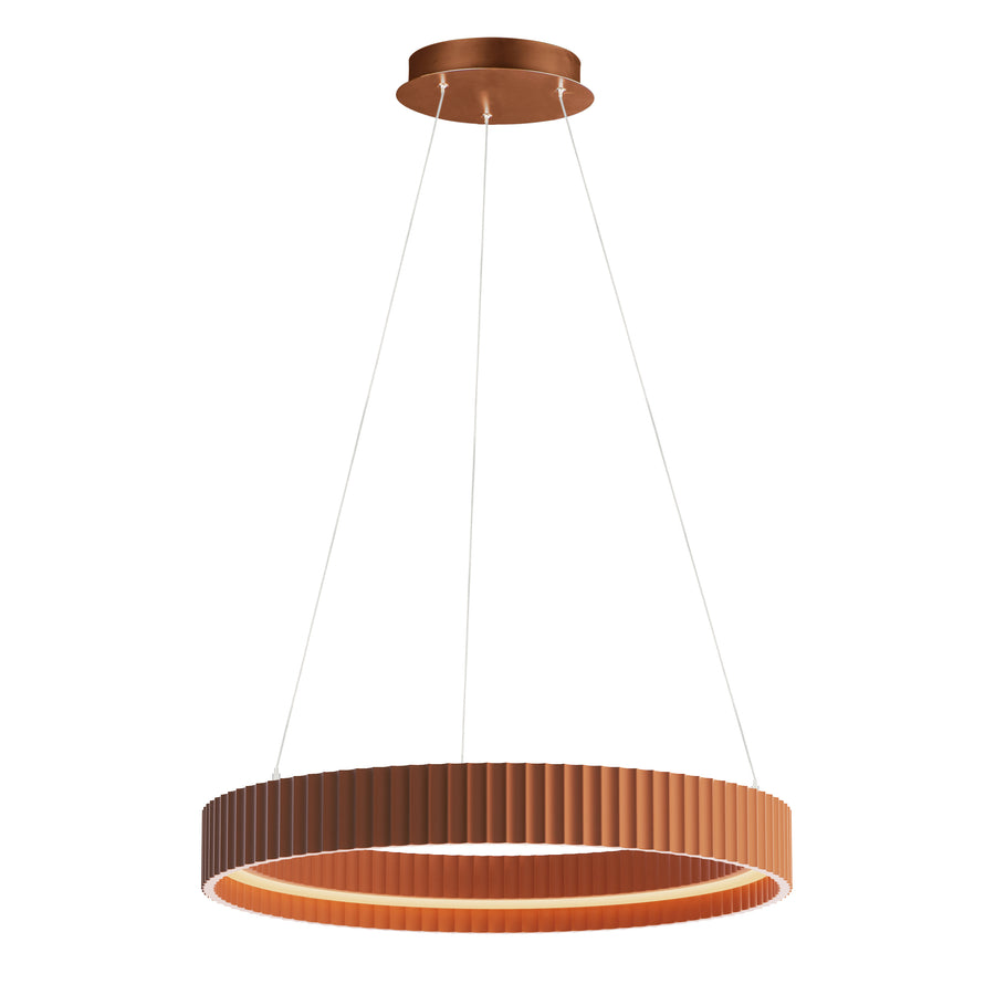 ET2 Lighting E25054-TRC Ring Pendant - Terra Cotta