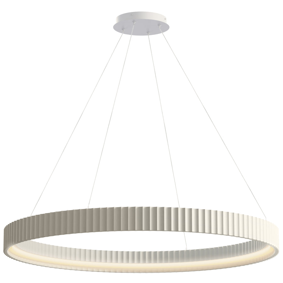 ET2 Lighting E25056-CHK Ring Pendant - Chaulk White
