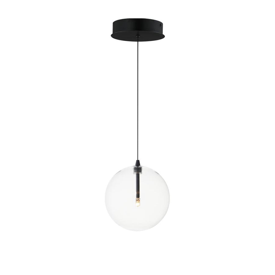 Global 7 Inch Single Pendant – Black – E25071-18BK