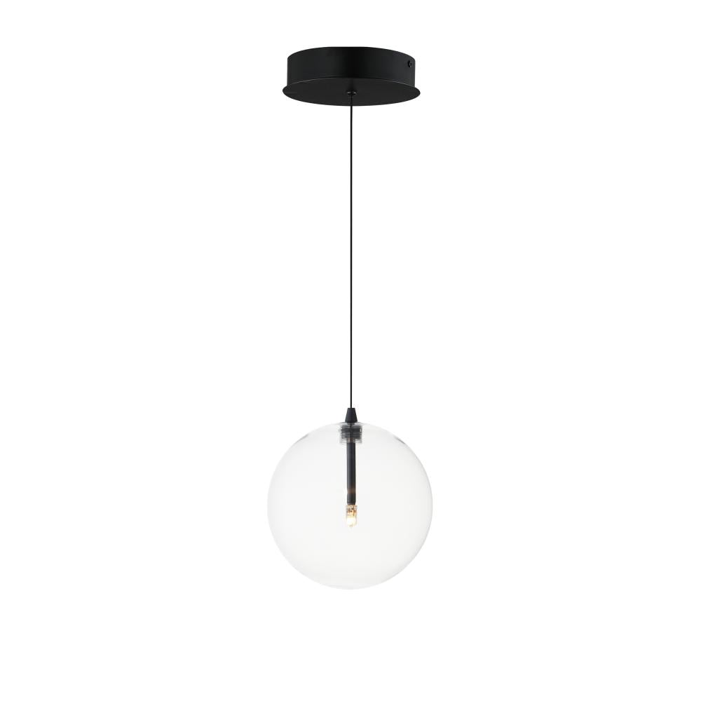 Global 7 Inch Single Pendant – Black – E25071-18BK