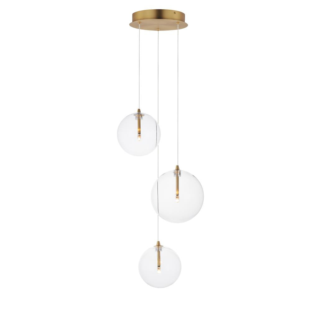 Global 11.5 Inch Multi – Natural Aged Brass – E25073-18NAB