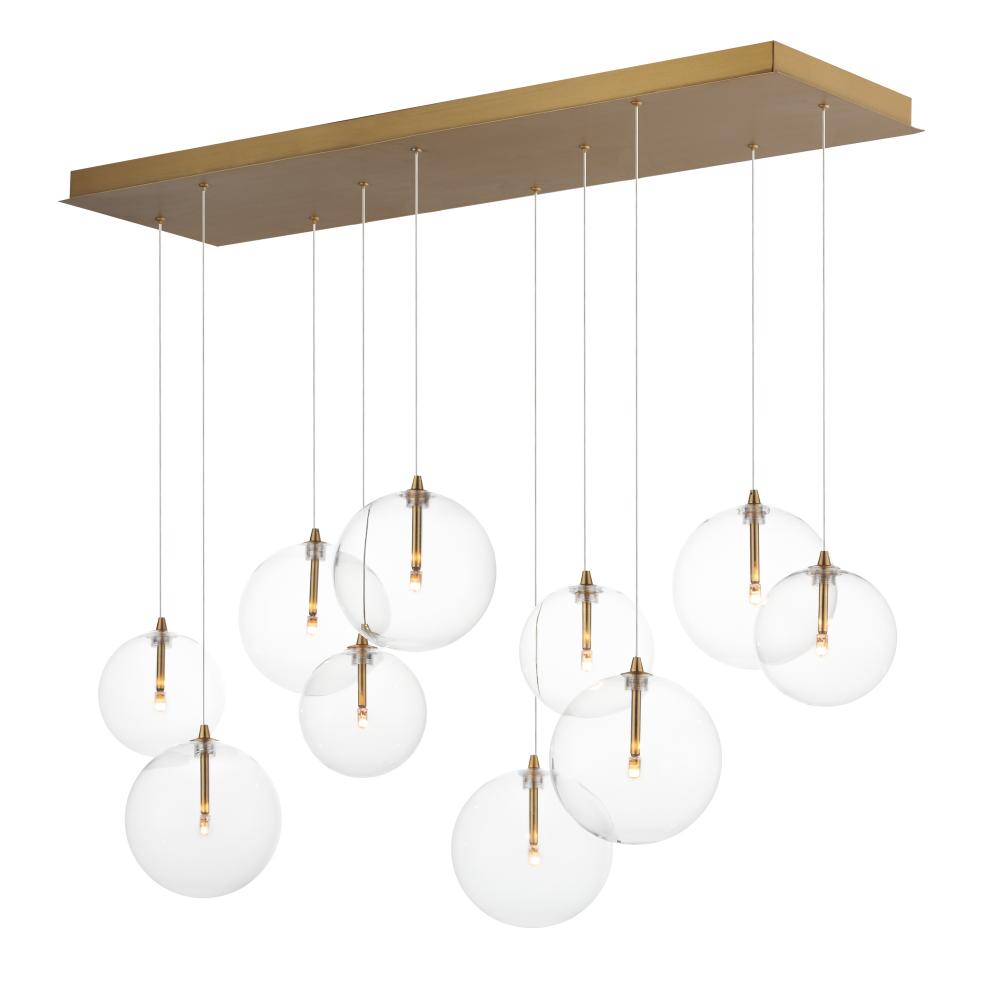 Global 41.75 Inch Multi – Natural Aged Brass – E25079-18NAB