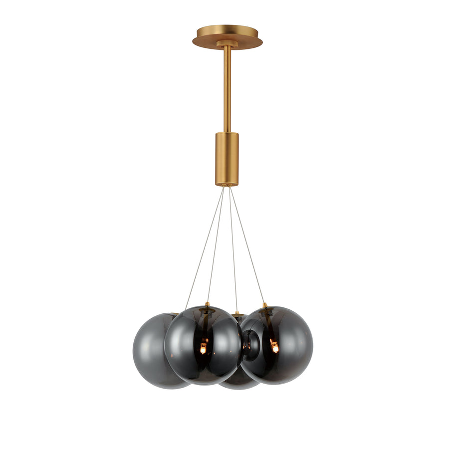 ET2 Lighting E25084-142GLD Multi-Light Pendant - Gold