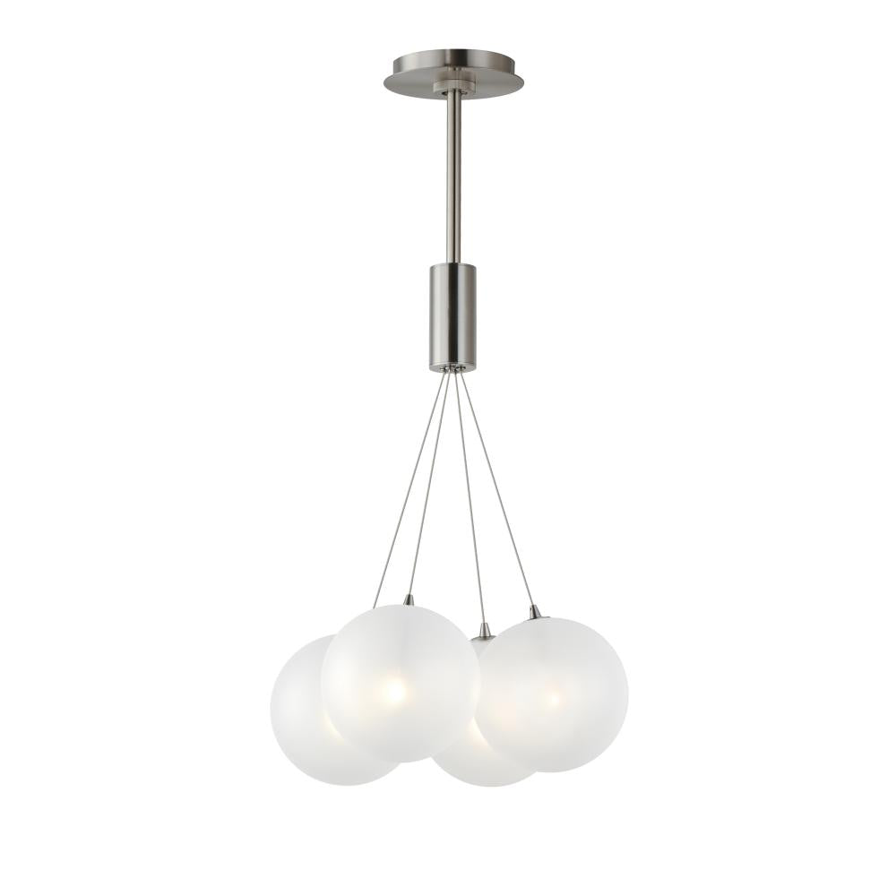 17 Inch Pendant – Satin Nickel