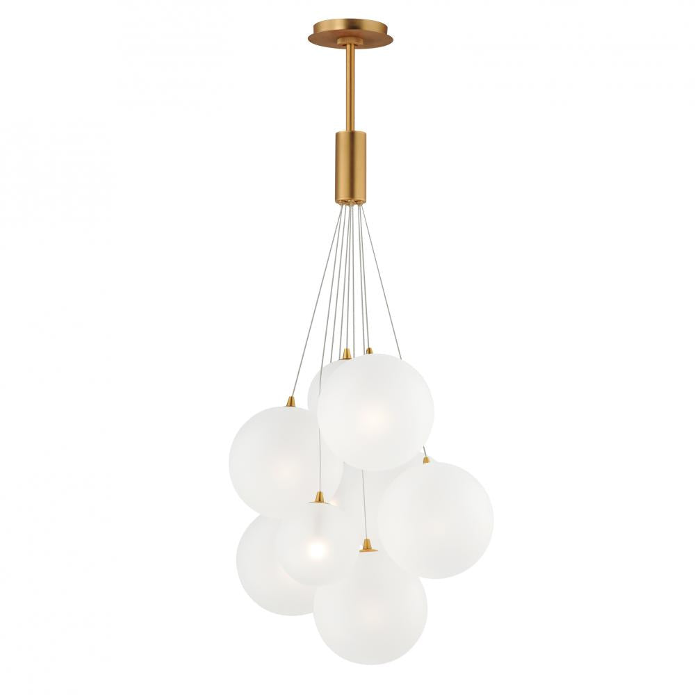 19.75 Inch Pendant – Satin Nickel