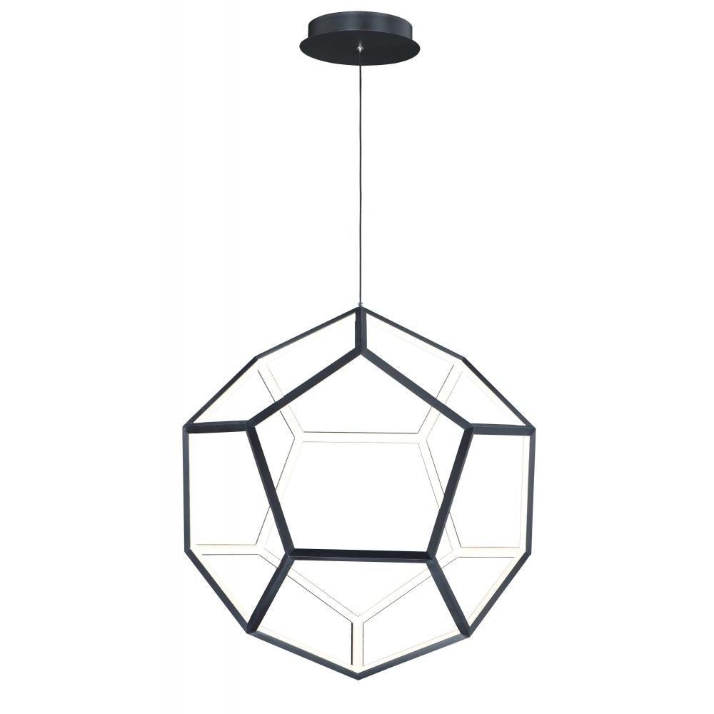 28 Inch Pendant – Black