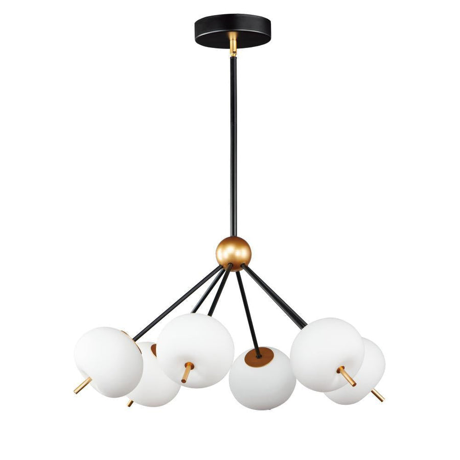 26.5 Inch Pendant – Black / Gold