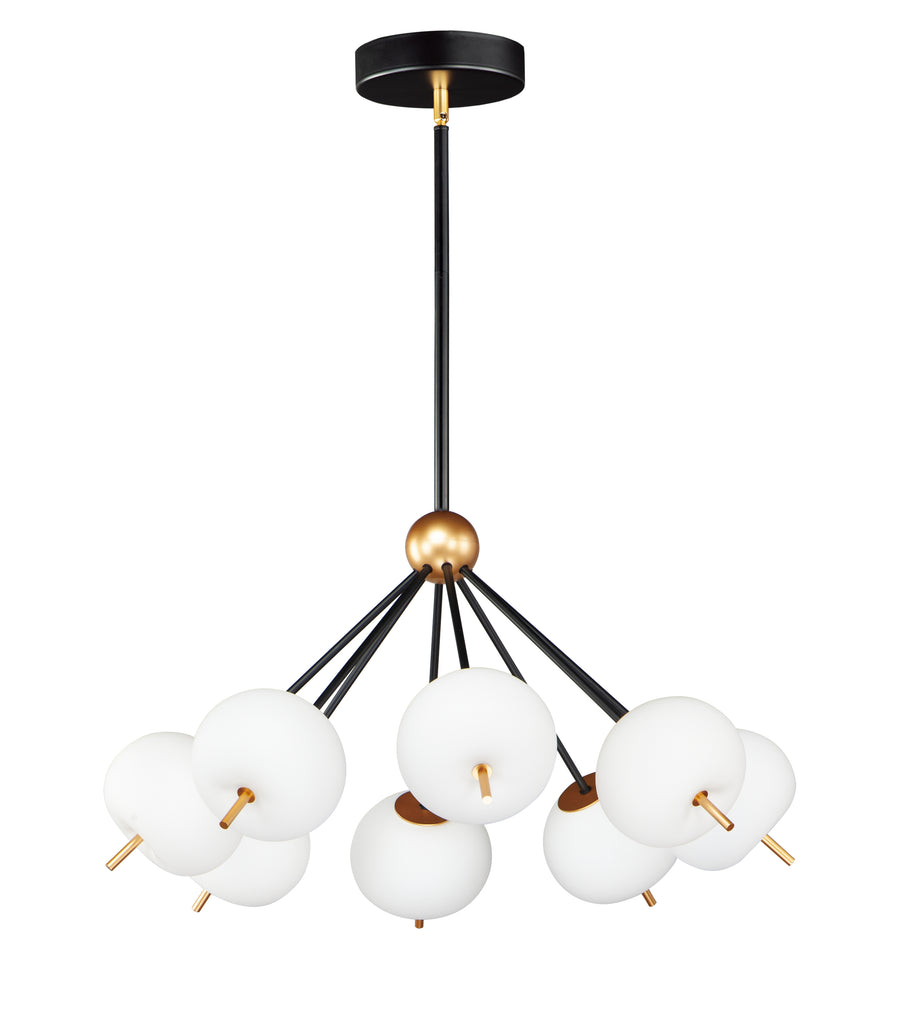 ET2 Lighting E25118-92BKGLD Pendant System - Black / Gold