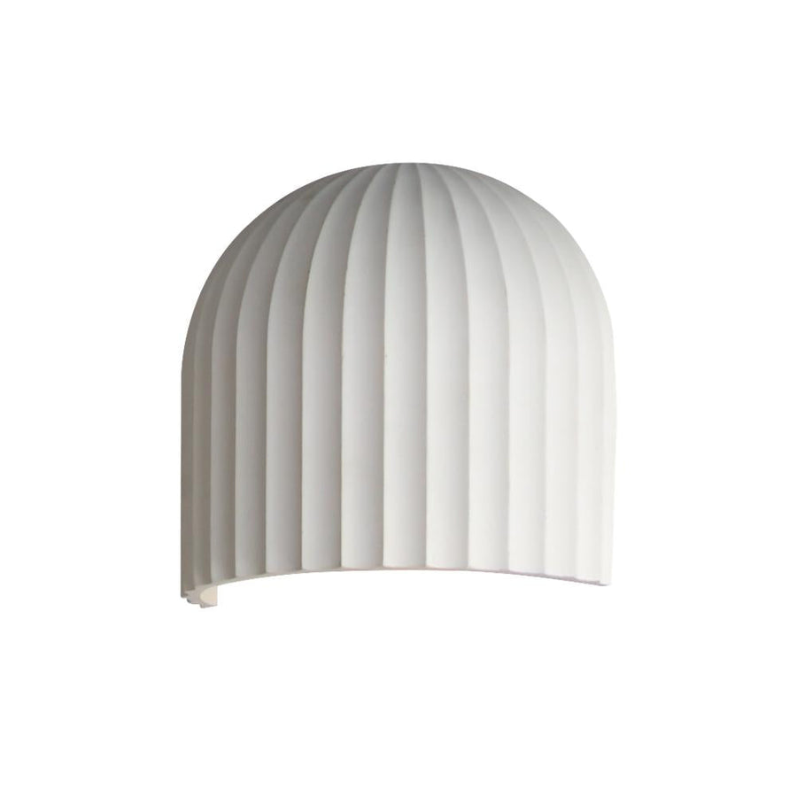 Basilica 8 Inch Wall Sconce – Chaulk White – E25140-CHK