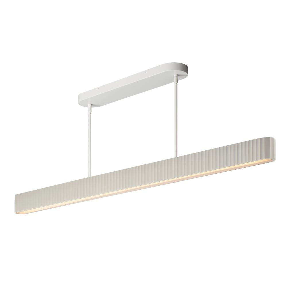 Delphi 2.5 Inch Linear Pendant – Chaulk White – E25178-CHK