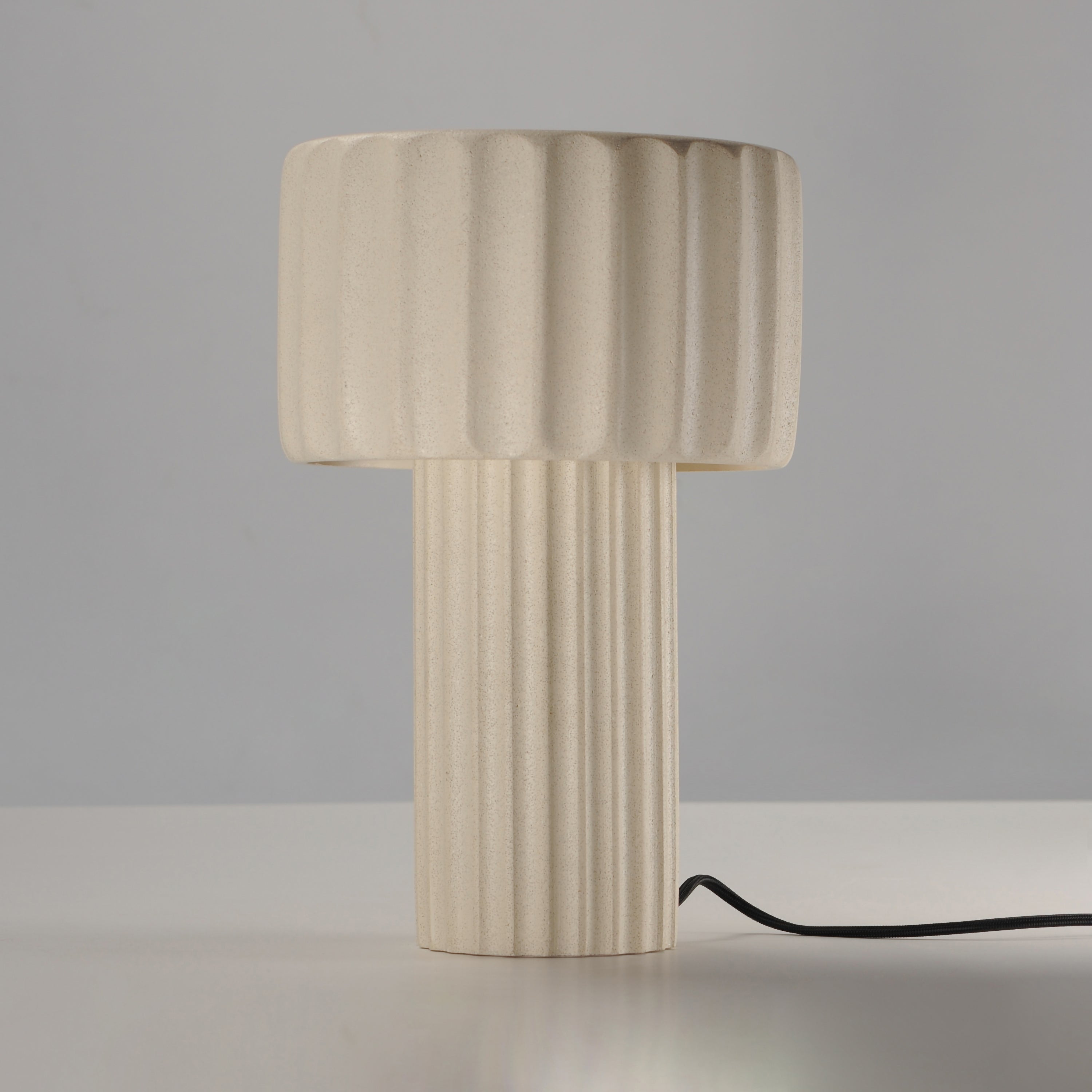 Delphi 9.5 Inch Table Lamp – Sandstone – E25179-SSN