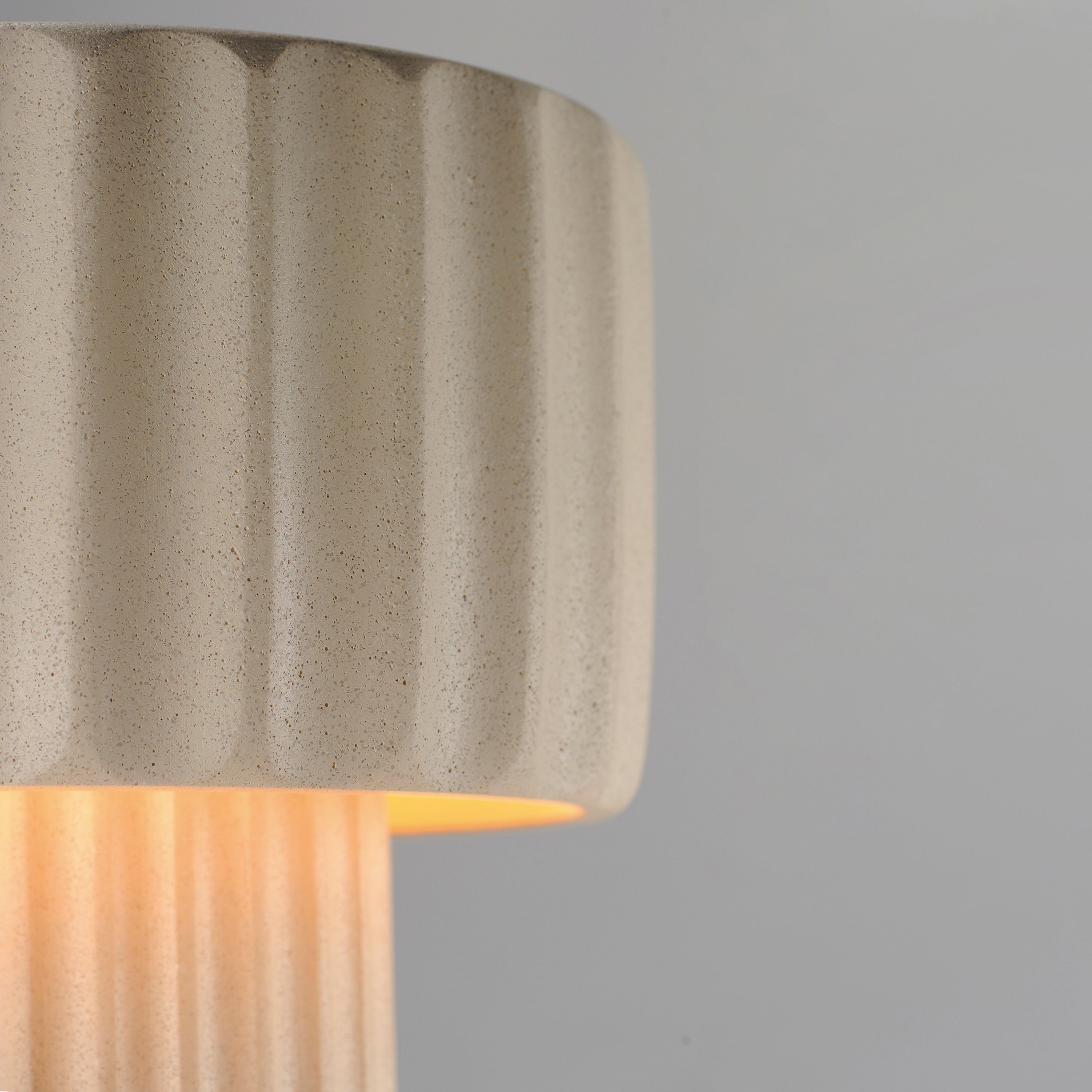 Delphi 9.5 Inch Table Lamp – Sandstone – E25179-SSN