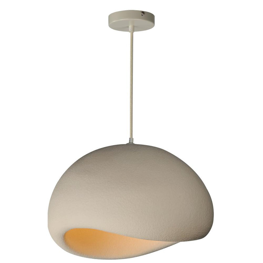 Moeraki 19 Inch Single Pendant – Oyster – E25186-OY