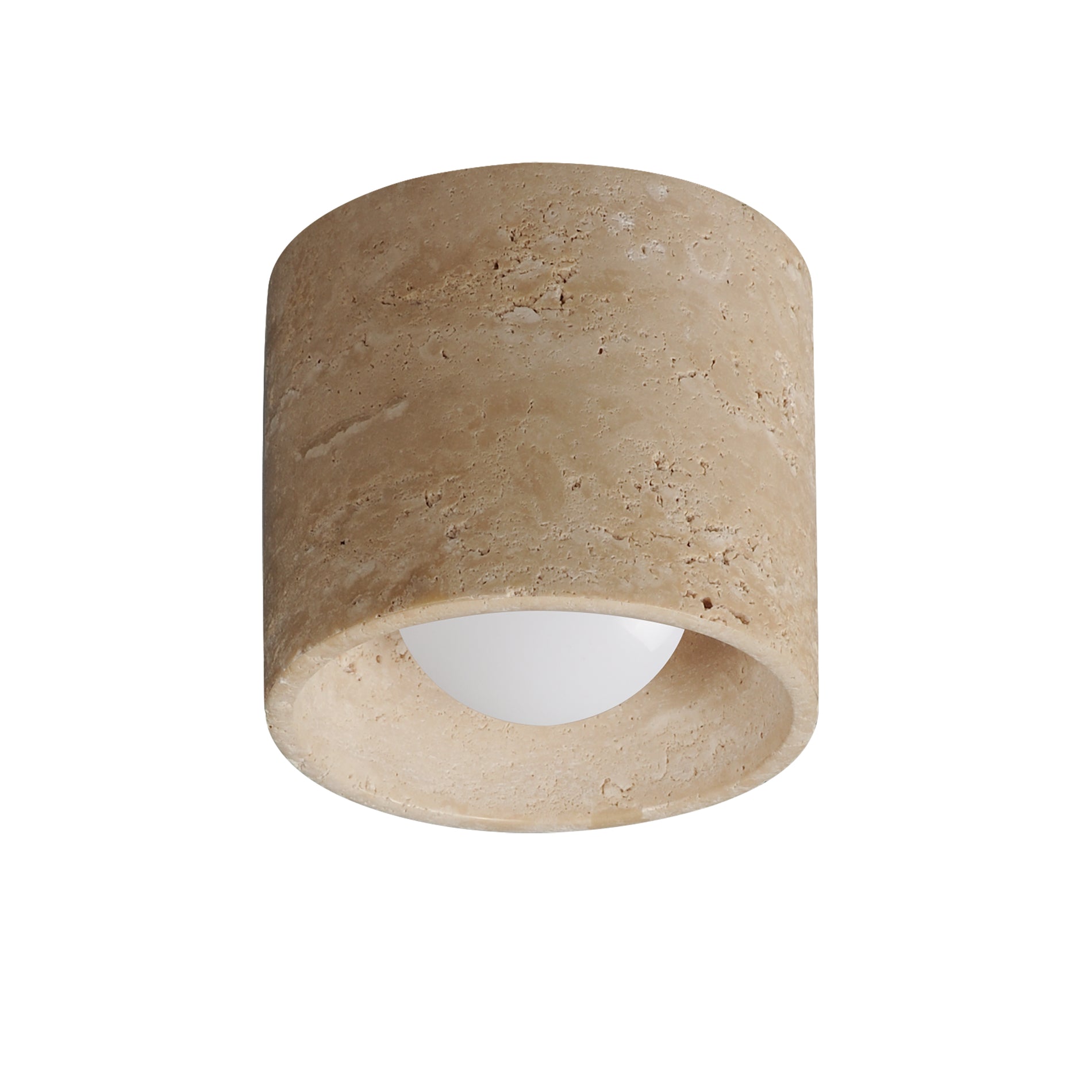 ET2 Lighting E25221-TV Semi-Flush Mount - Travertine