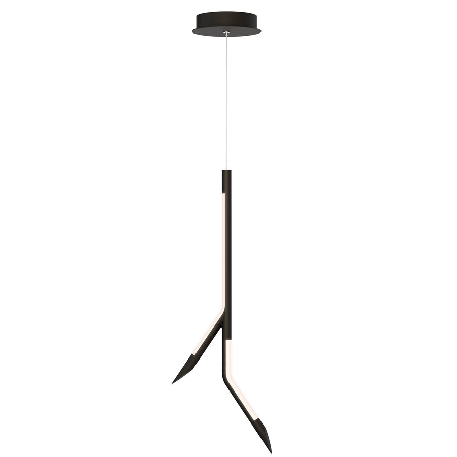 ET2 Lighting E25412-BK Single Pendant - Black