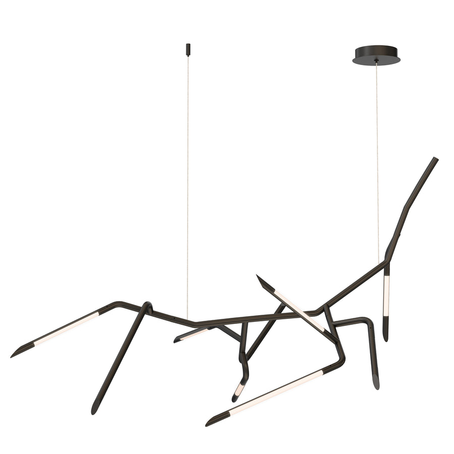ET2 Lighting E25414-BK Single Pendant - Black