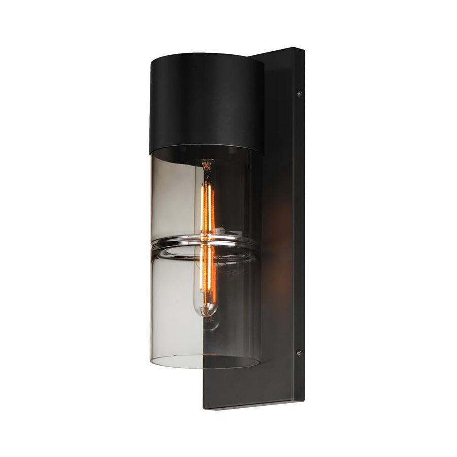 6 Inch Outdoor Wall Light – Black