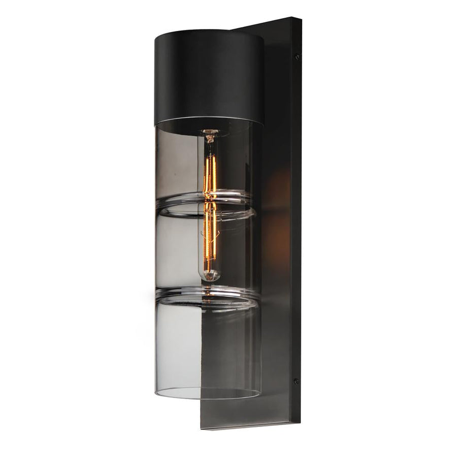 6.25 Inch Outdoor Wall Light – Black