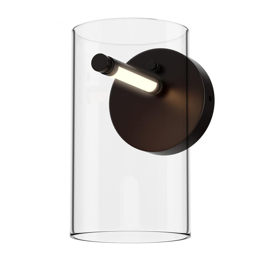 Polo 5 Inch Wall Sconce – Black – E26380-18BK