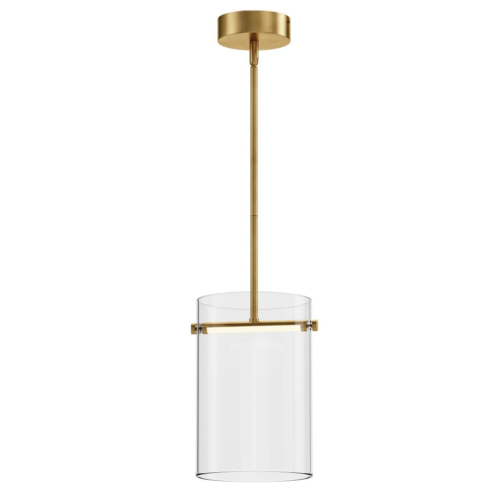 Polo 7.75 Inch Mini Pendant Light – Gold – E26381-18GLD