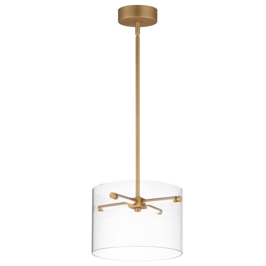Polo 12.5 Inch Single Pendant – Gold – E26382-18GLD