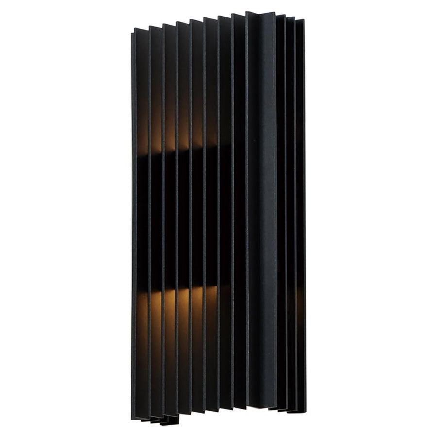 6.25 Inch Outdoor Wall Light – Black