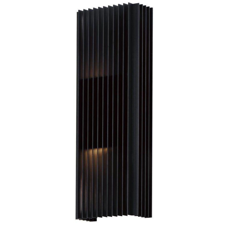 8 Inch Outdoor Wall Light – Black