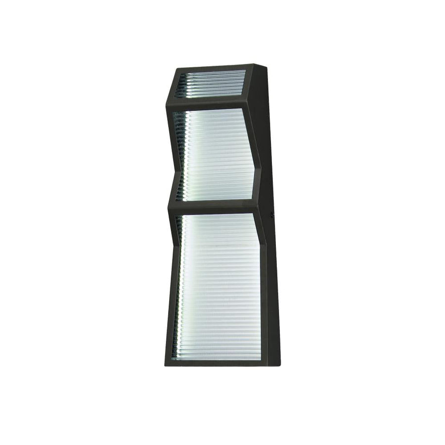 6 Inch Outdoor Wall Light – Black