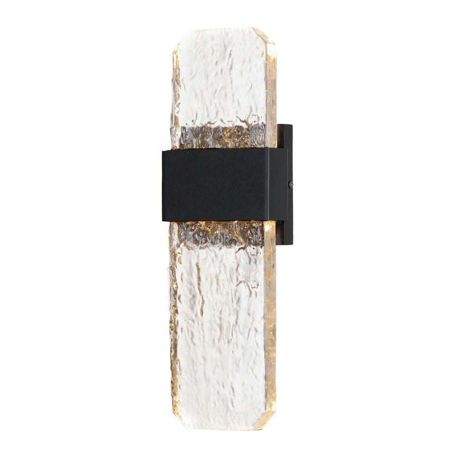 5.25 Inch Outdoor Wall Light – Black