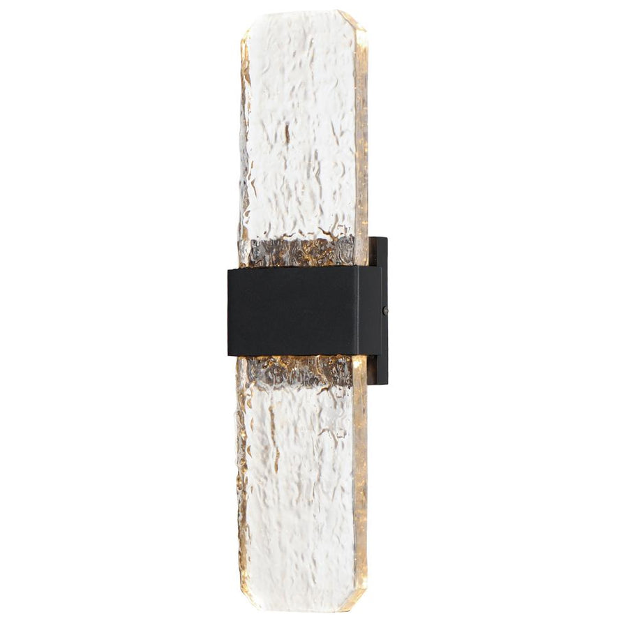 5.25 Inch Outdoor Wall Light – Black