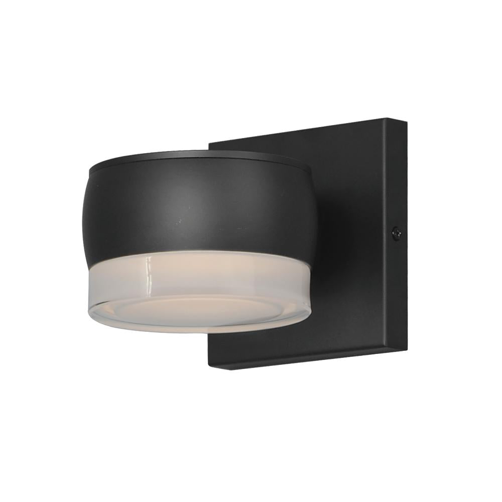 5 Inch Outdoor Wall Light – Black