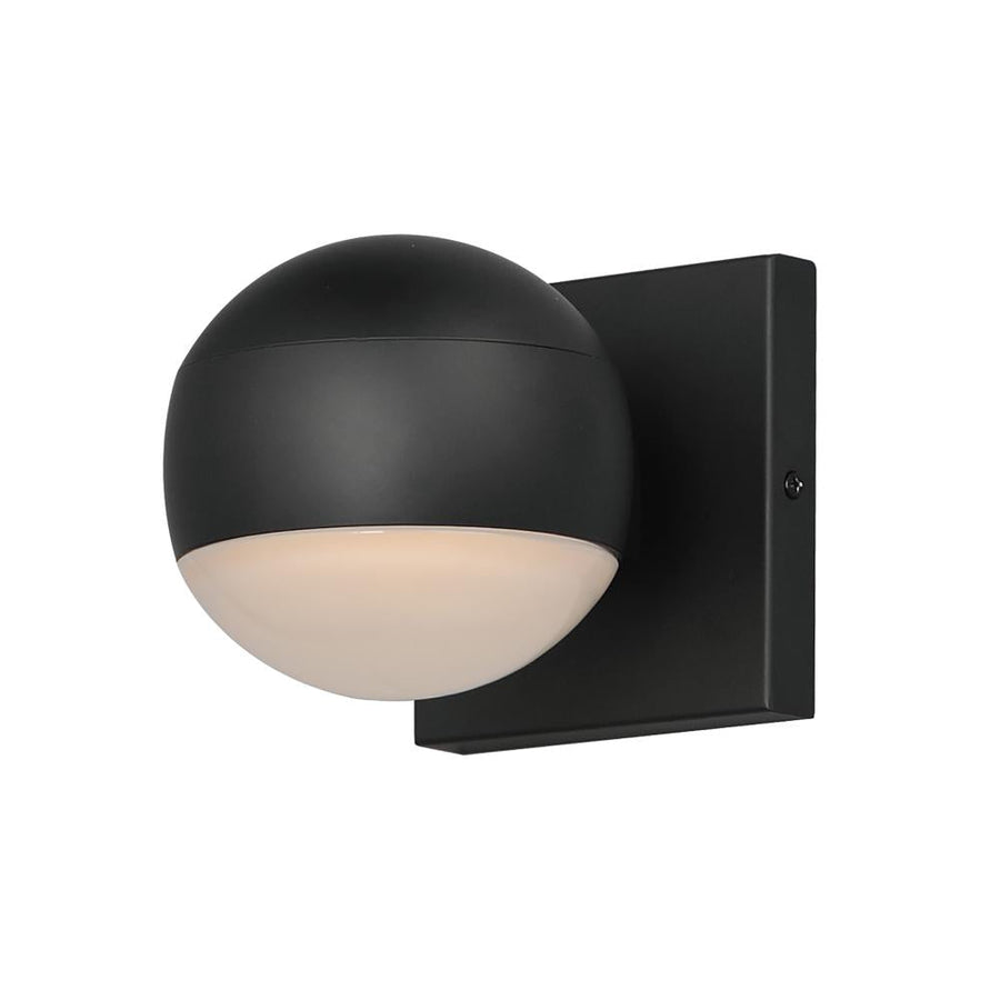 5 Inch Outdoor Wall Light – Black