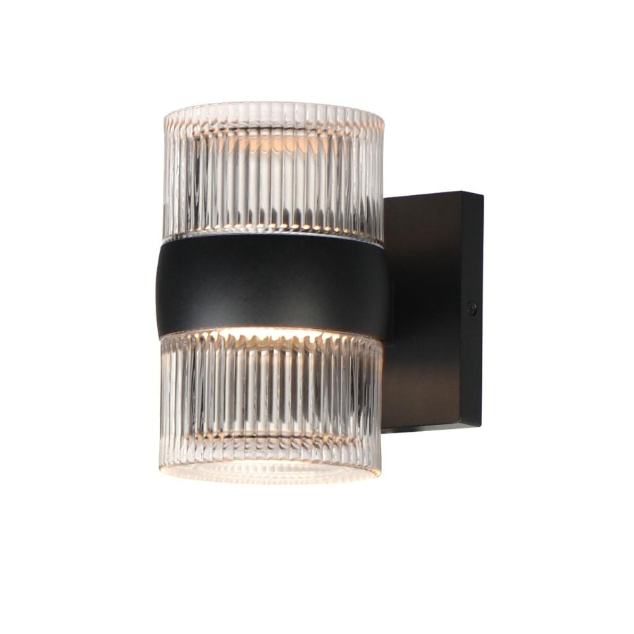 Modular 5 Inch Outdoor Wall Sconce – Black – E30166-144BK